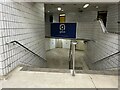 Stairs to the platforms