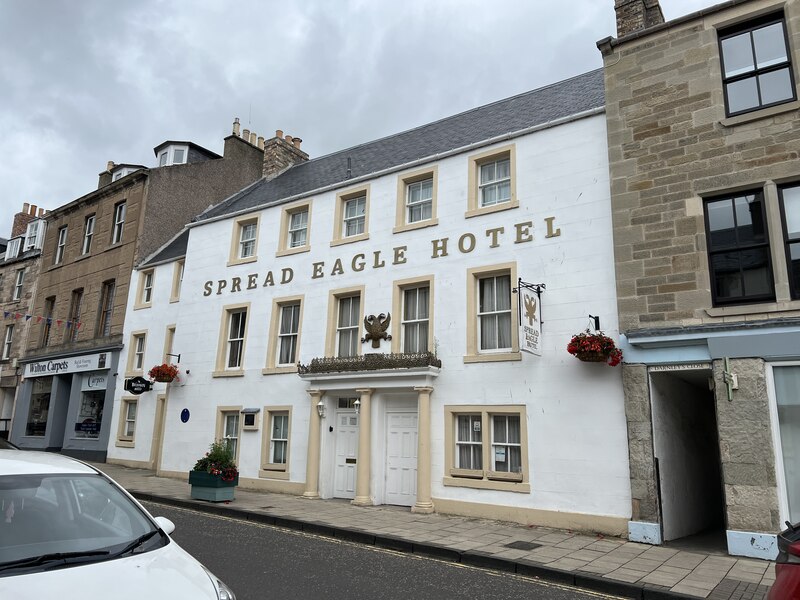 Spread Eagle Hotel, Jedburgh © Jonathan Hutchins :: Geograph Britain ...