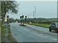 Junction of Linley Lane and Linley Road in Alsager