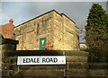 Electricity sub-station on Edale Road