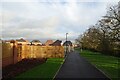 Cycle path through the Kingsley developments