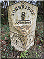 Old Milestone by the A228, Malling Road, West Malling Parish