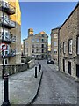 View down Brewery Lane