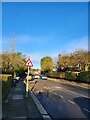 Road sign in Hampstead Way