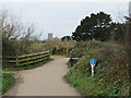 Shared path across Stanpit Marsh, Christchurch