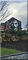 Ian Rush mural beside Anfield