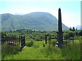 Inverlochy Graveyard, with Ben Nevis beyond