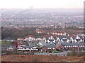 View across to Castlemilk from Cathkin Braes