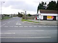 Spade Lane at its junction with A2 London Road