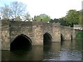 SK2168 : Bridge over the River Wye in Bakewell by Gary Barber