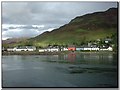 The village of Dornie, taken from the causeway