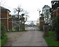 Brocket Hall gates