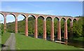 NT5734 : Viaduct near Melrose by Ben Gamble