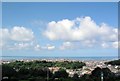 View of Aberystwyth from the National Library of Wales