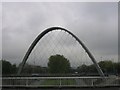SJ8396 : The Hulme Arch Bridge by Paul Ashwin