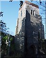 The abandoned church in Mickfield