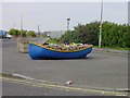 Boat full of flowers