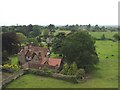ST7288 : View from the top of the tower of Wickwar Church by Dave and Vicky