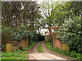 Entrance to Coombe Lodge