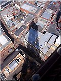 SD3036 : Looking East from Blackpool tower by Mike Hartley