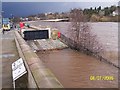 Perth, River Tay running high