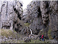 SD9164 : Waterfalls, Gordale Scar by Val Vannet