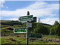 Cateran Trail signposts