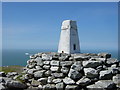 SH2182 : Holyhead Mountain Trig Point by Janine Forbes