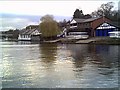 The River Dee from a landing Stage