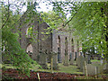 Ruined church and cemetery