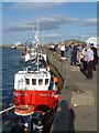 Unloading the fish - Amble