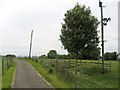 Napton Hill - Memorial beside the drive to the windmill