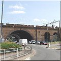 Railway bridge over the North Circular at Stonebridge Park