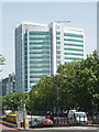 University College Hospital, new building by Euston Road