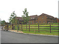 TQ5689 : New 'gated' housing development, Hall Lane, Upminster by John Winfield