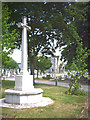 War memorial in Gap Road cemetery, Wimbledon.