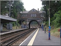 TQ2356 : Tadworth Station by Hywel Williams