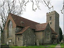 TL4308 : Church of St. Mary the Virgin, Great Parndon, Harlow, Essex by Patrick Lee