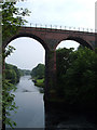 NX1957 : Old Viaduct at Glenluce by Alison Stamp