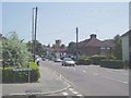 Water Tower and the road east out of Haywards Heath