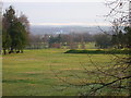 Rochdale Golf Course looking East towards the Pennine Hills beyond Rochdale town