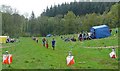 Finish at British Orienteering Championships race, Lydney Park, Lydney, Glos.