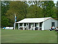 Cricket pavilion at Headley Heath