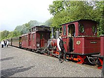 SO0612 : Brecon Mountain Railway. Pontsticill Station by Pete Chapman
