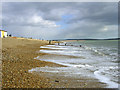 East end of Milford-on-Sea beach