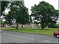 Open Space in Residential Area of Three Bridges, Crawley, West Sussex