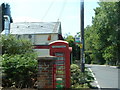 Telephone box at Parkgate