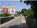 Up the hill into Luxulyan