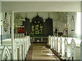 Interior of Shobdon Church