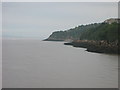 Cliff towards Ladye Bay, Clevedon